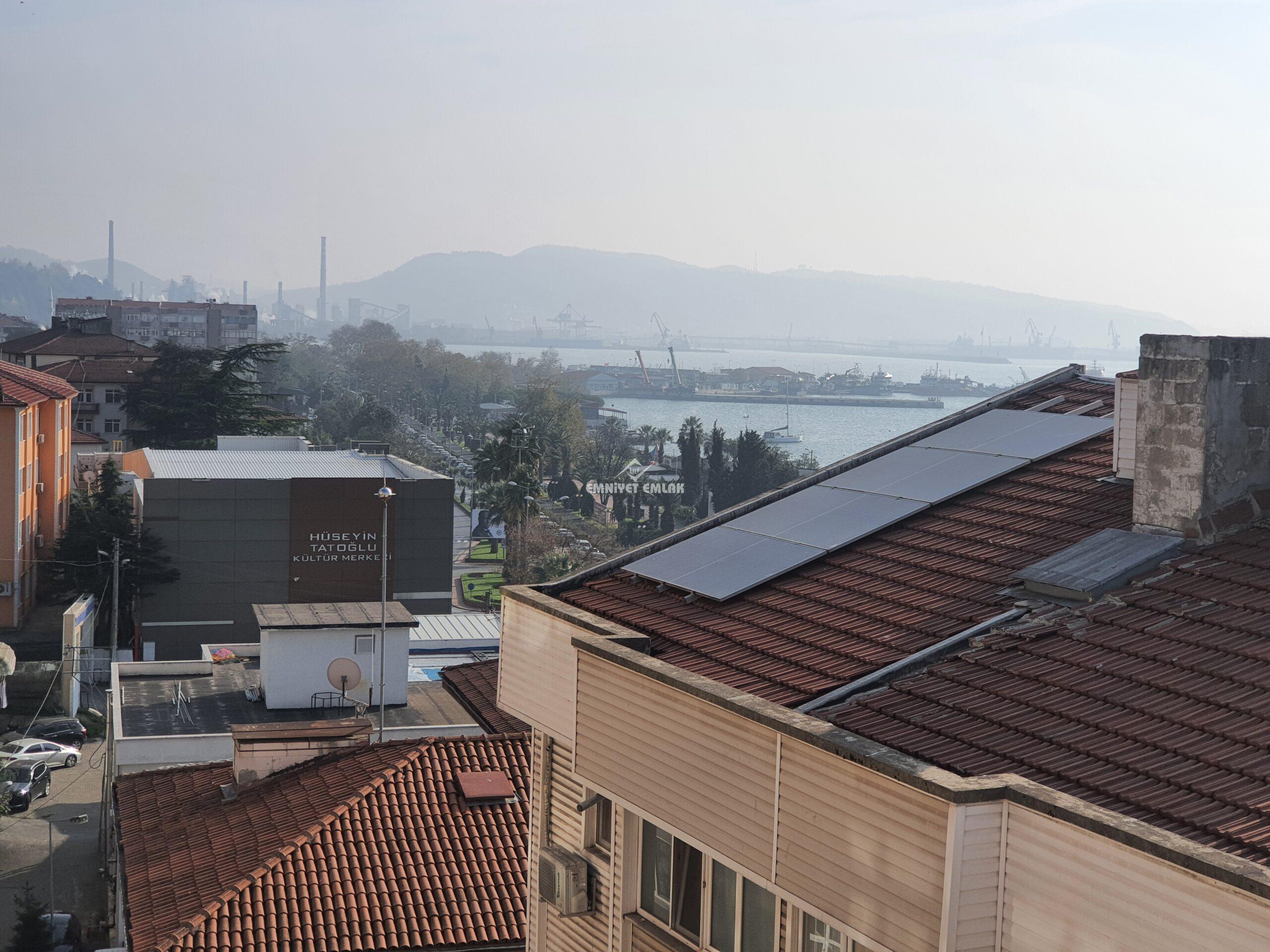 SÜLEYMANLAR MAH.KADI TARLASINDA KİRALIK DENİZ MANZARALI DUBLEX DAİRE