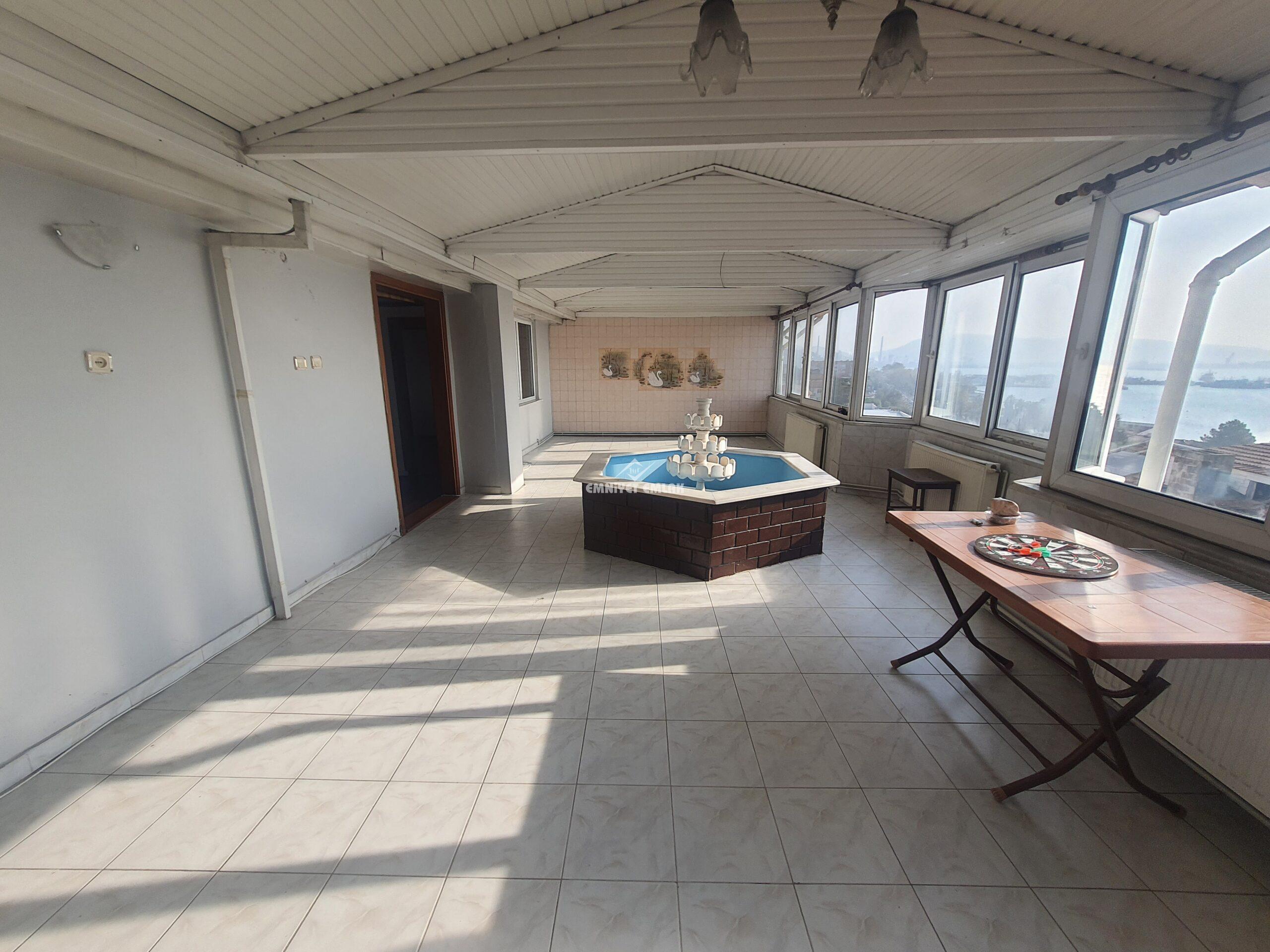 SÜLEYMANLAR MAH.KADI TARLASINDA KİRALIK DENİZ MANZARALI DUBLEX DAİRE