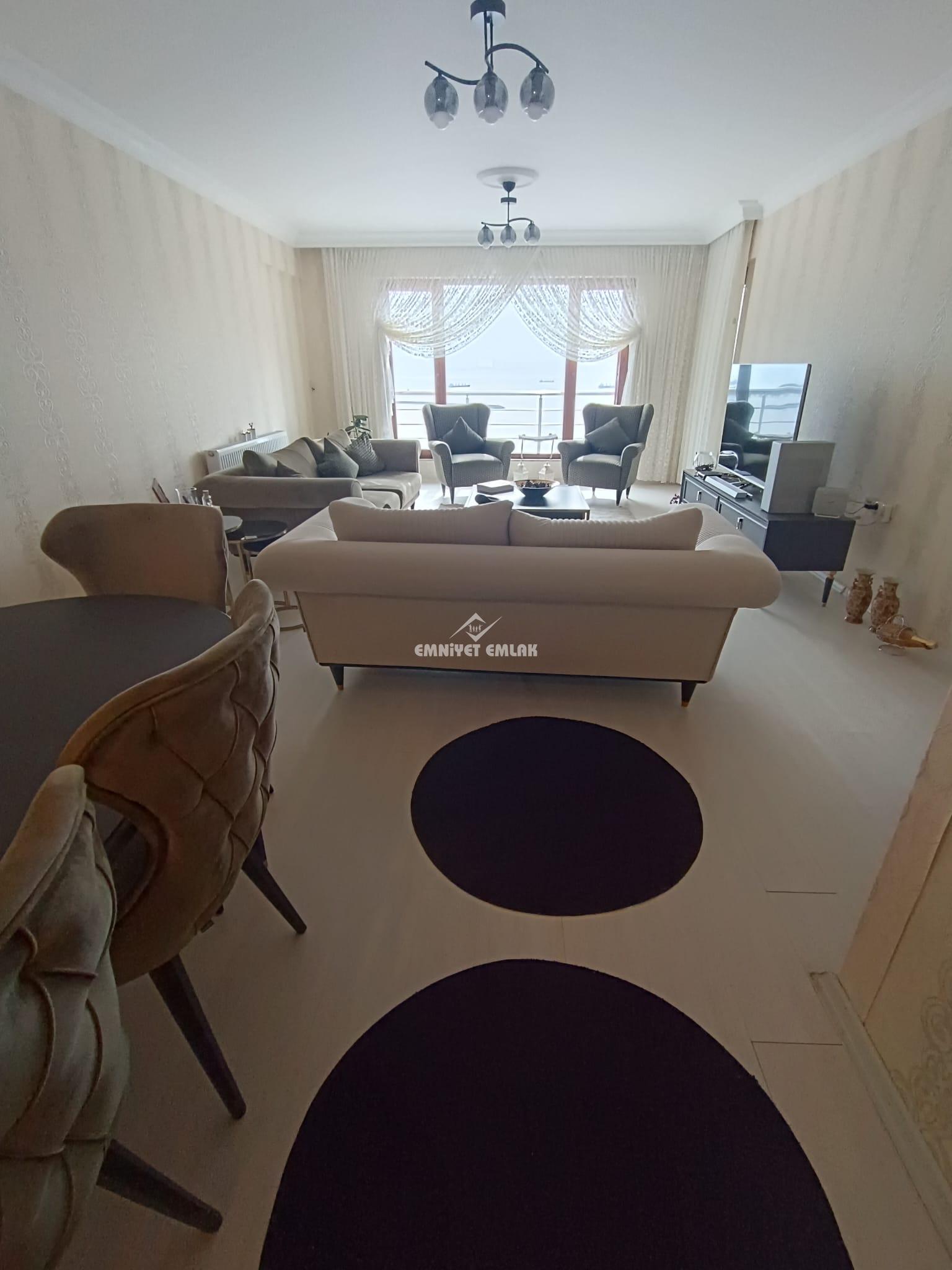 KDZ EREĞLİ KİRMANLI MAHALLESİNDE FULL DENİZ MANZARALI 3+1 SATILIK DAİRE