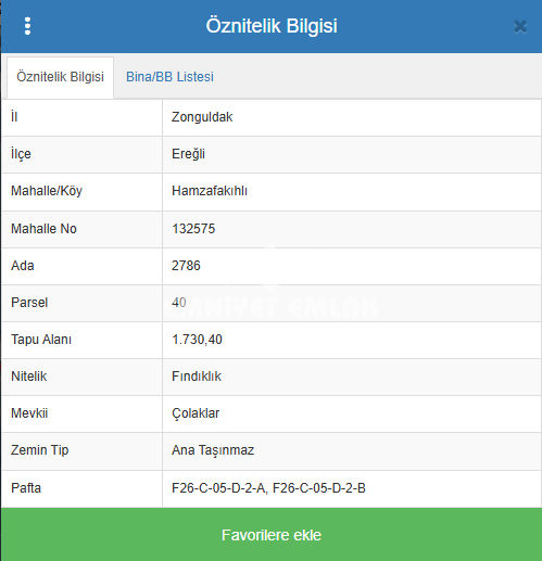  Hamzafakılı Mh. FIRSAT YATIRIMLIK YER ALAN KAZANIR