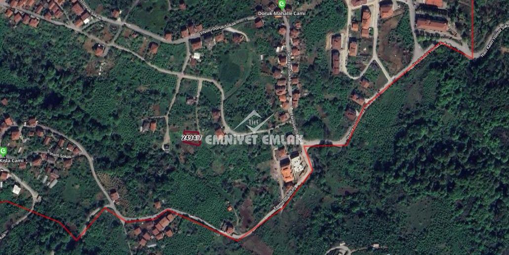 KDZ EREĞLİ ELMATEPEDE 4 KAT İMARLI  SATILIK ARSA