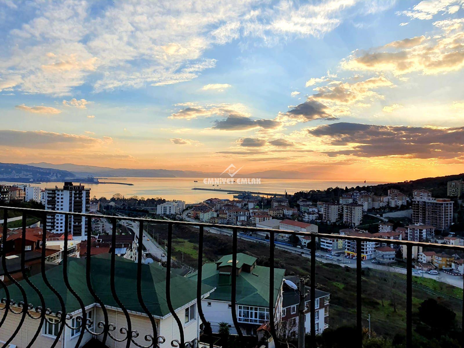 Ereğli Süleymanlar’da Deniz Manzaralı Kiralık 3+1 Daire