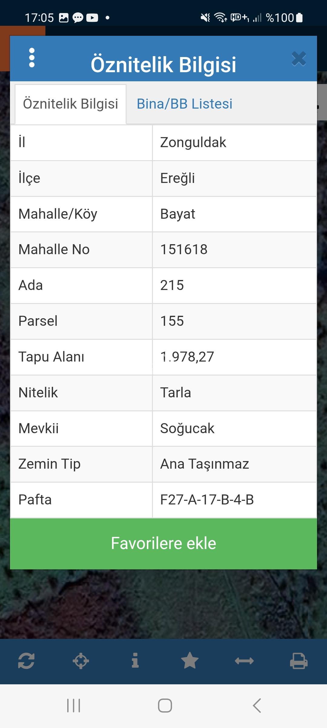 Ereğli Bayat Köyü’nde Deniz Manzaralı Satılık Tarla (1978 m²)