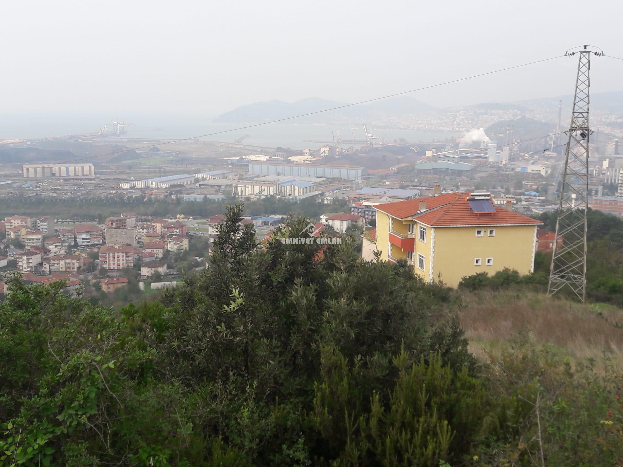 Ereğli Gülüç’te Deniz Manzaralı Satılık 430m² Konut İmarlı Arsa