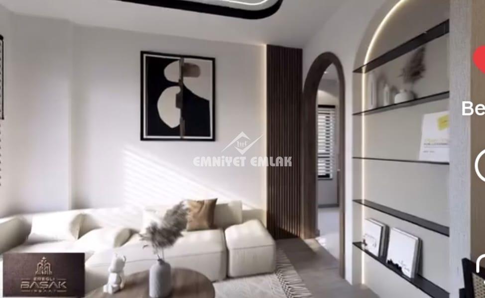 KDZ Ereğli Kemer’de Anayol Üzerinde Haziran Teslim 1+1 Satılık Daire | 50 m² | Kapalı Mutfak