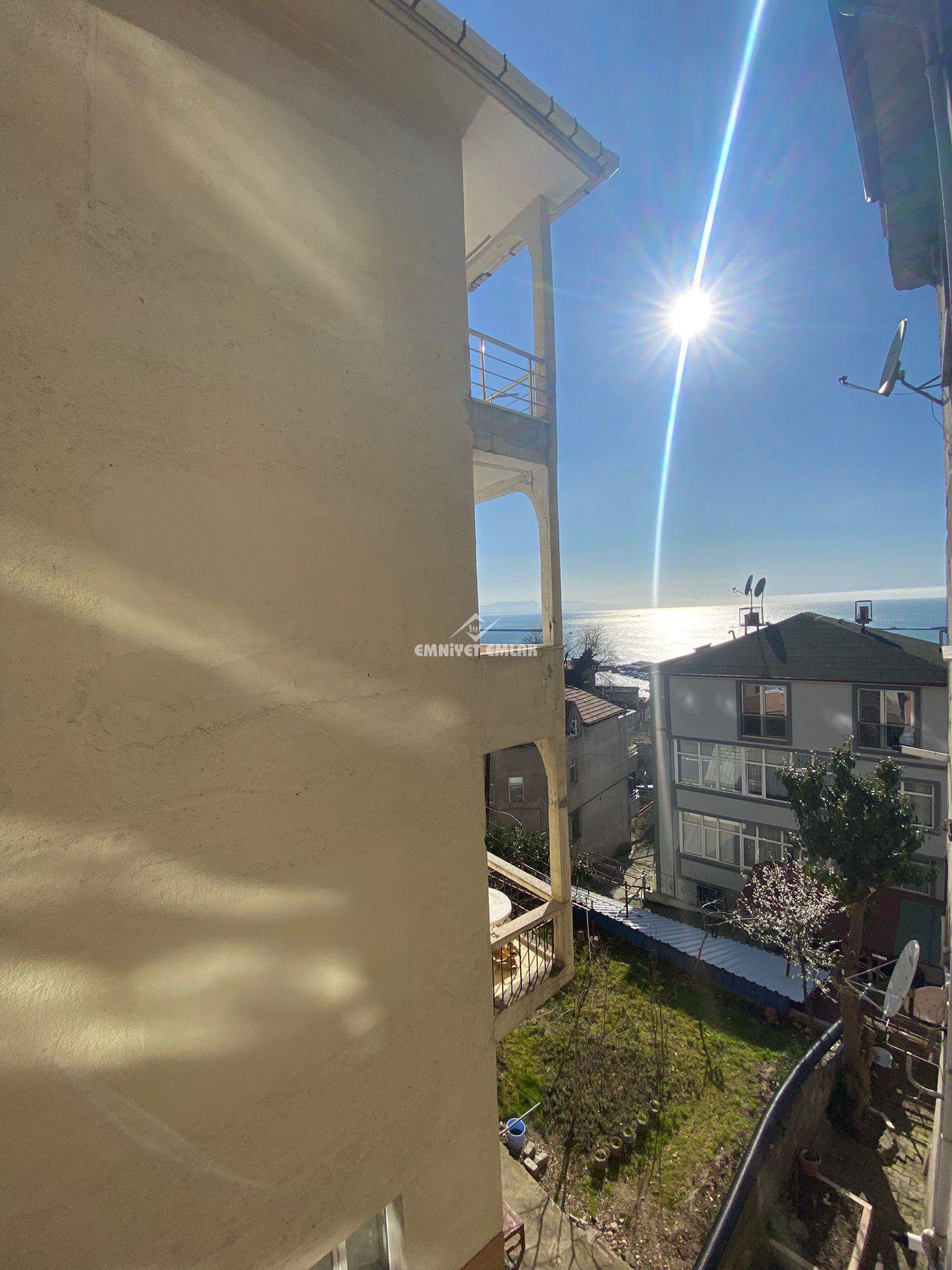 KDZ. Ereğli Kirmanlı Mahallesi’nde Deniz Manzaralı 3+1 Kiralık Daire