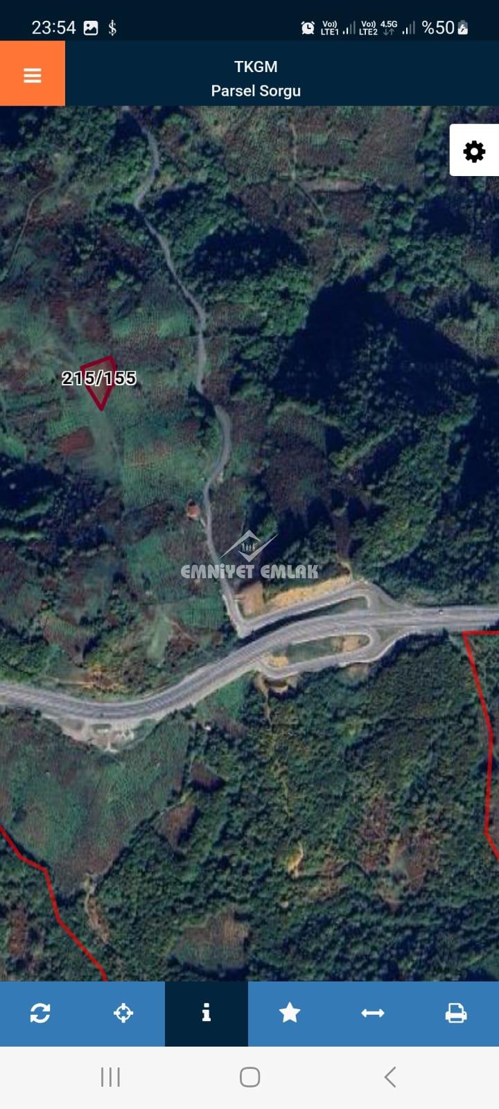 Ereğli Bayat Köyü’nde Deniz Manzaralı Satılık Tarla (1978 m²)