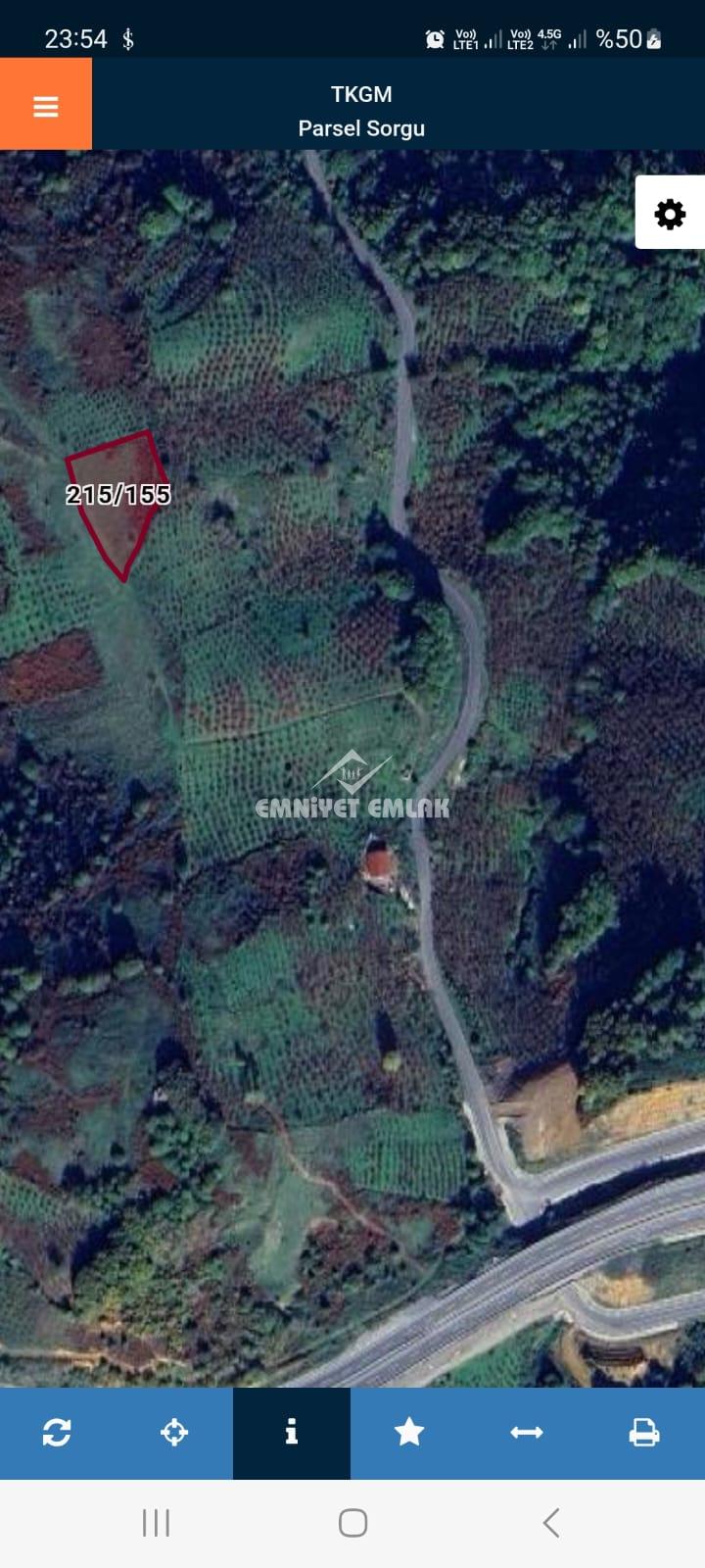 Ereğli Bayat Köyü’nde Deniz Manzaralı Satılık Tarla (1978 m²)