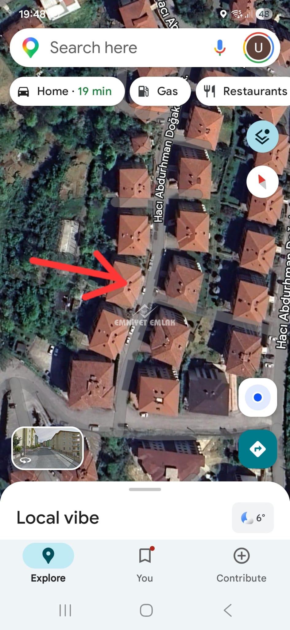 Ereğli Bağlık’ta Deniz Manzaralı, 3+1 Satılık Daire