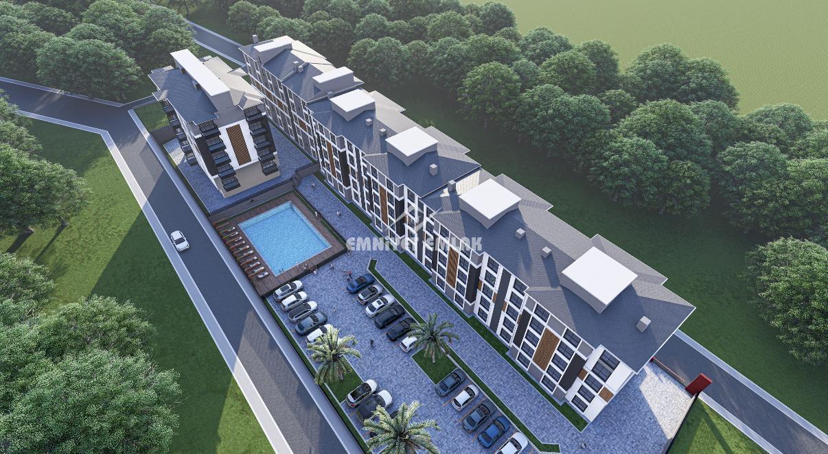 Kdz. Ereğli Kırmacı Okullar Bölgesi’nde Havuzlu 1+1 Satılık Daire