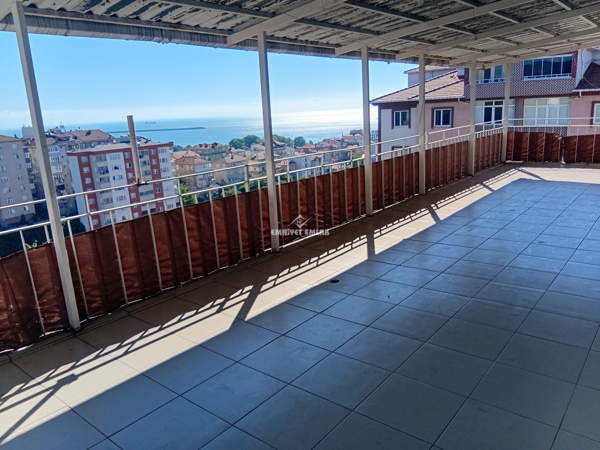 KDZ EREĞLİ BAĞLIK MAHALLESİ ÇARŞIYA 5 DK MESAFEDE 3+1 DENİZ MANZARALI KİRALIK DAİRE